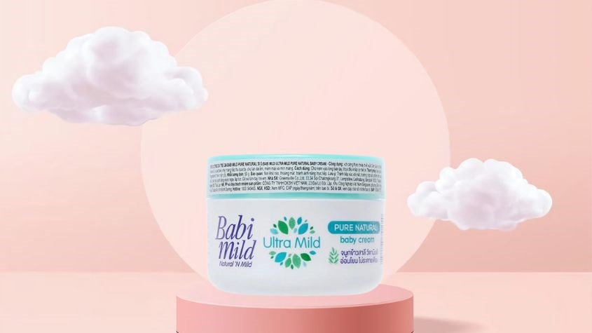 Cần lưu ý bôi Kem dưỡng da cho bé Babi Mild Pure Natural 50g theo đúng hướng dẫn