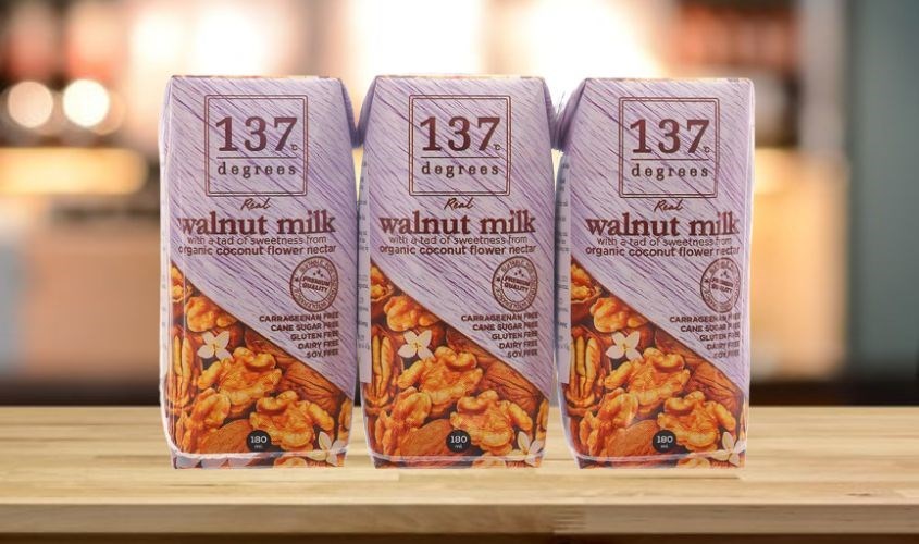 Lốc 3 hộp sữa hạt óc chó truyền thống 137 Degrees 180 ml (từ 1 tuổi)