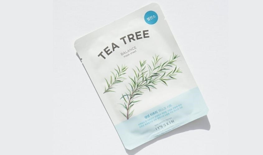 Đắp Mặt nạ giấy tinh chất Tràm Trà ngăn ngừa mụn It