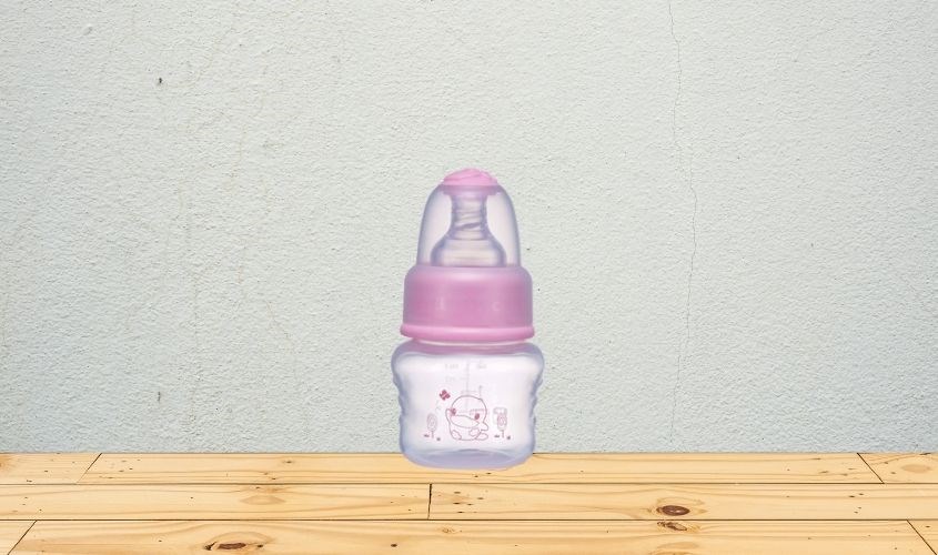 Bình tập uống nhựa PP, silicone KuKu