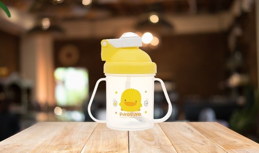 Bình tập uống nhựa PP PIYOPIYO