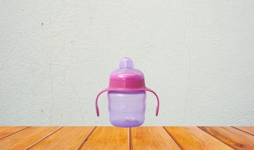 Bình tập uống nhựa PP, silicone Philips Avent