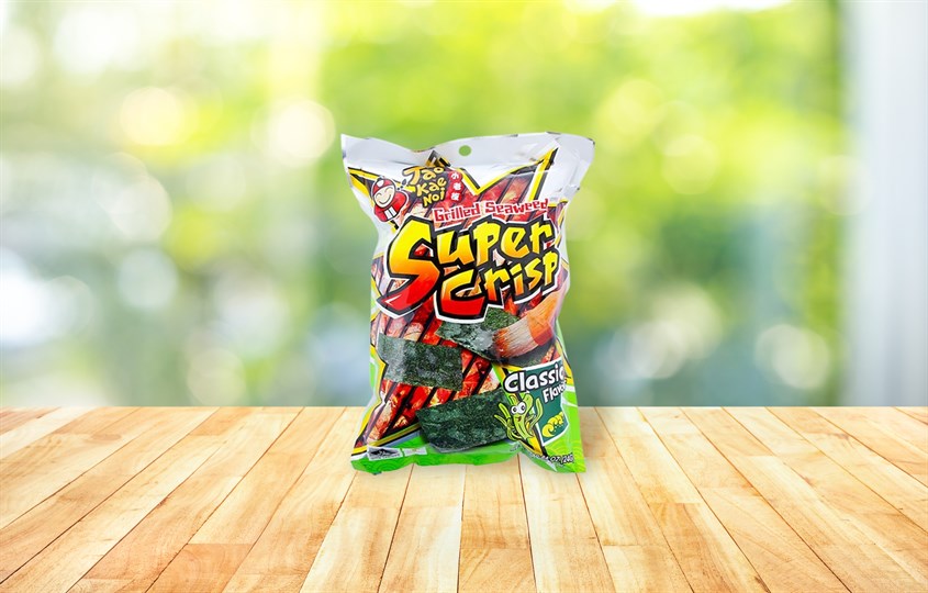 Snack rong biển vị truyền thống Tao Kae Noi Super Crisp 24g (từ 2 tuổi)