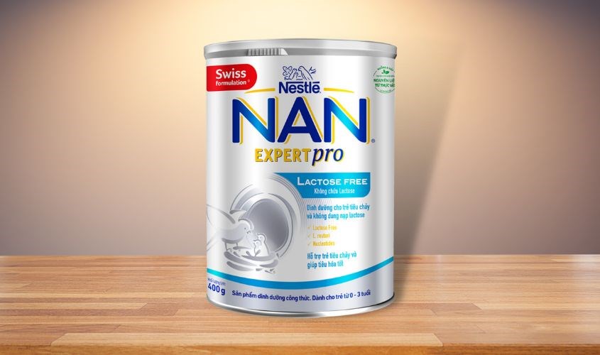 Sữa bột NAN Expert Pro Lactose Free 400g (0 - 3 tuổi)