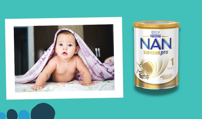 Sữa bột NAN Supremepro số 1 800g (0 - 6 tháng) dành cho trẻ dị ứng đạm sữa bò