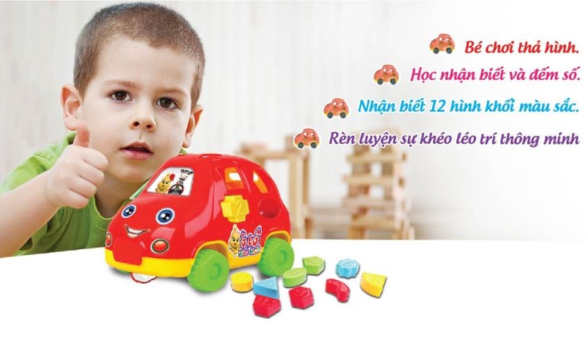 Đồ chơi ô tô thả hình Antona 