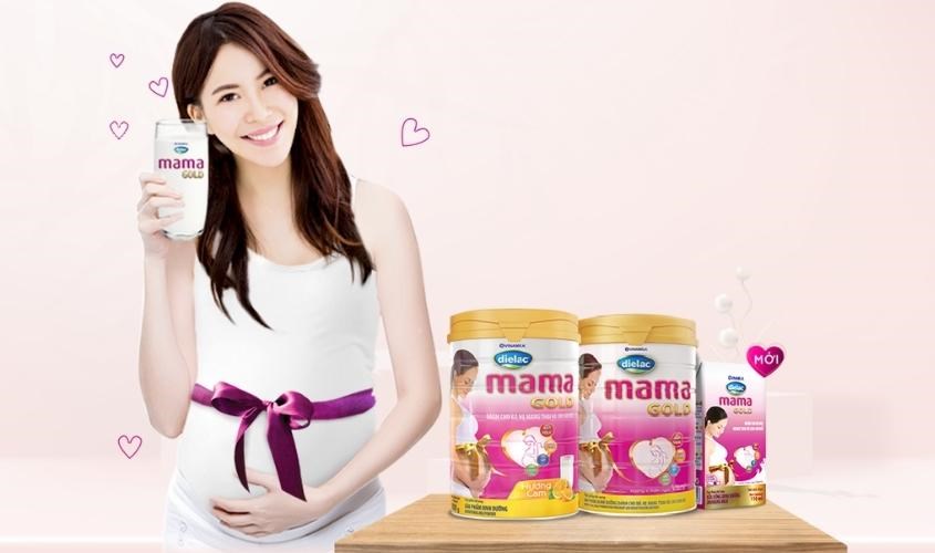 Sữa Vinamilk Dielac Mama Gold thương hiệu của Việt Nam
