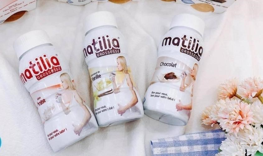 Sữa nước Matilia tiện lợi và dễ sử dụng
