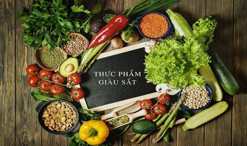 Những thực phẩm chứa sắt 