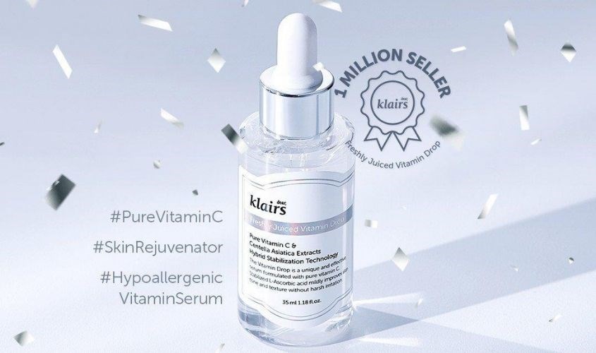 Serum Klairs Freshly Juiced Vitamin Drop đạt nhiều giải thưởng trong nhiều năm