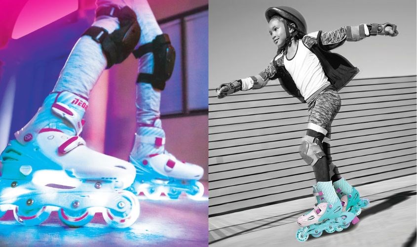 Patin Neon Inline Yvolution NT08T4