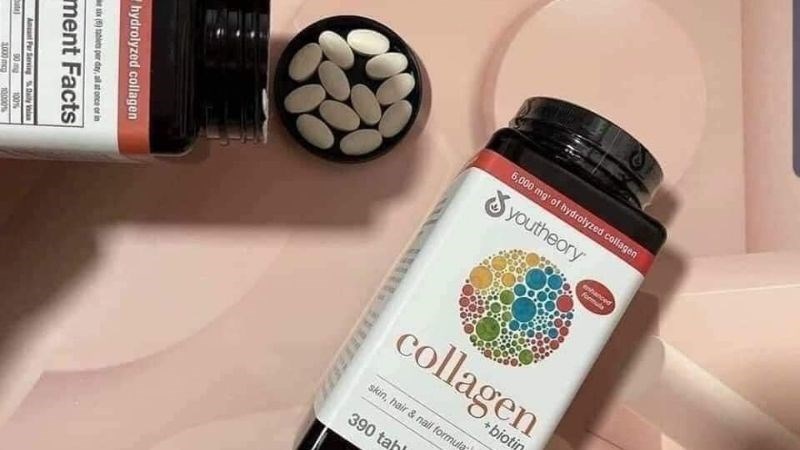 Sản phẩm collagen Youtheory Type 1 2 và 3 có xuất xứ tại Mỹ Sản phẩm collagen Youtheory Type 1 2 và 3 có xuất xứ tại Mỹ