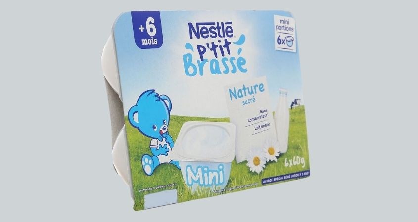 Sữa chua Nestle P'tit Brasse 