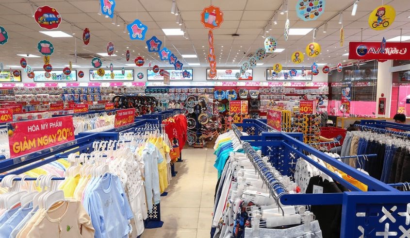 AVAKids sở hữu rất nhiều chuỗi hệ thống cửa hàng trên toàn quốc AVAKids sở hữu rất nhiều chuỗi hệ thống cửa hàng trên toàn quốc