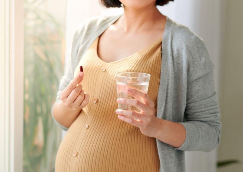 Phụ nữ nên bổ sung chất sắt trong thời kỳ mang thai để tăng lượng máu. Nguồn từ babycenter