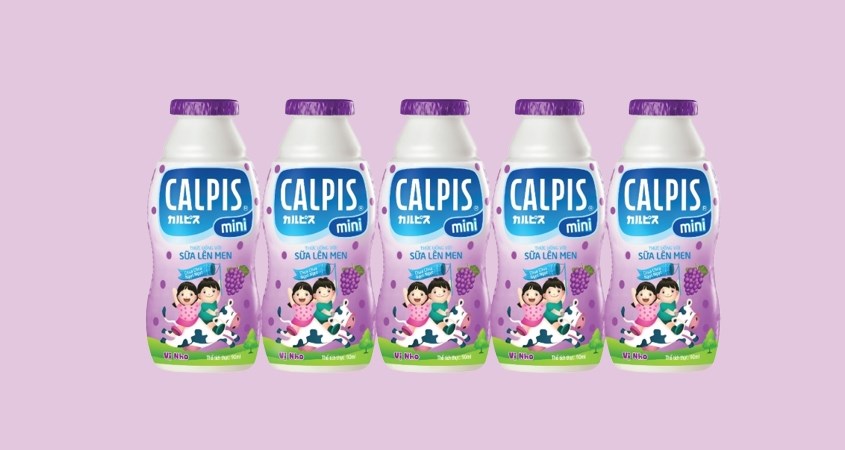 Sữa chua uống liền Calpis