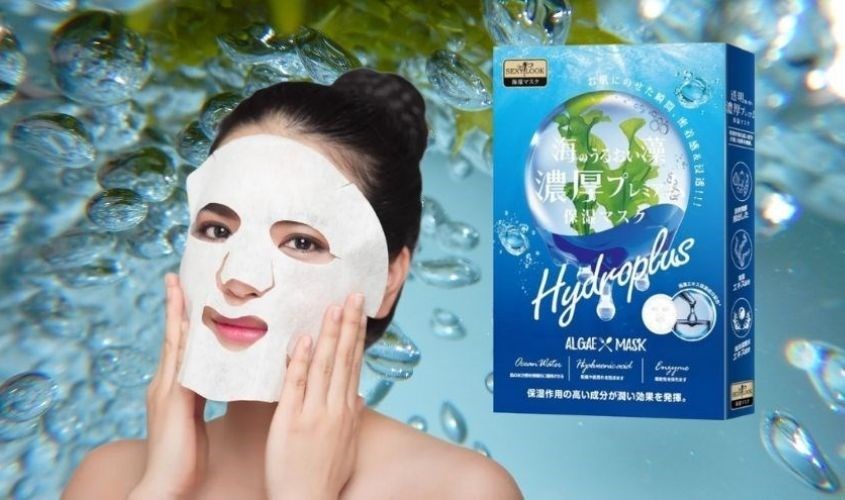 Mặt nạ giấy tinh chất Rong biển dưỡng ẩm sâu SexyLook 28 ml (hộp 4 miếng)
