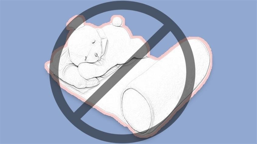 Những chiếc gối chặn được khuyến cáo không an toàn cho trẻ sơ sinh. Nguồn ảnh: FDA