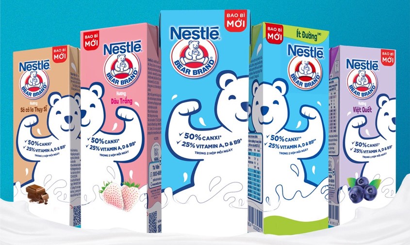 Sữa tươi Nestlé NutriStrong có đường 180 ml