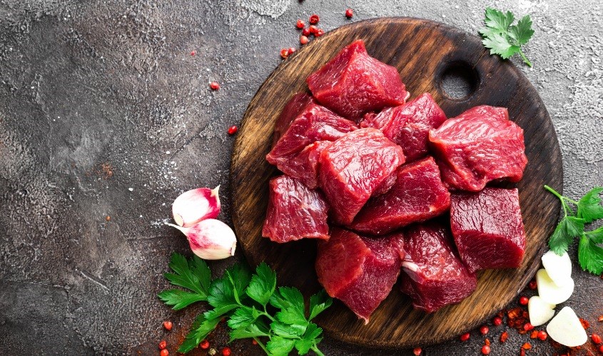 Không nên kết hợp rong biển với thịt bò