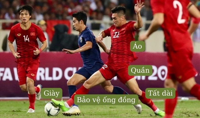 Trang phục của cầu thủ