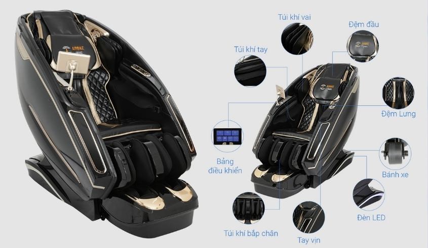 Ghế Massage Airbike Sport MK-337