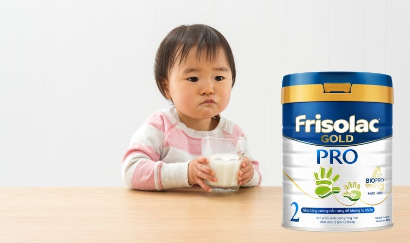Sữa bột Frisolac Gold pro số 2 800g (6 - 12 tháng)