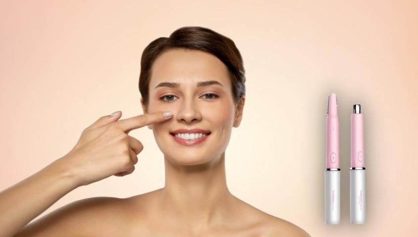 Máy tỉa lông mũi và lông mày Touch Beauty TB1458