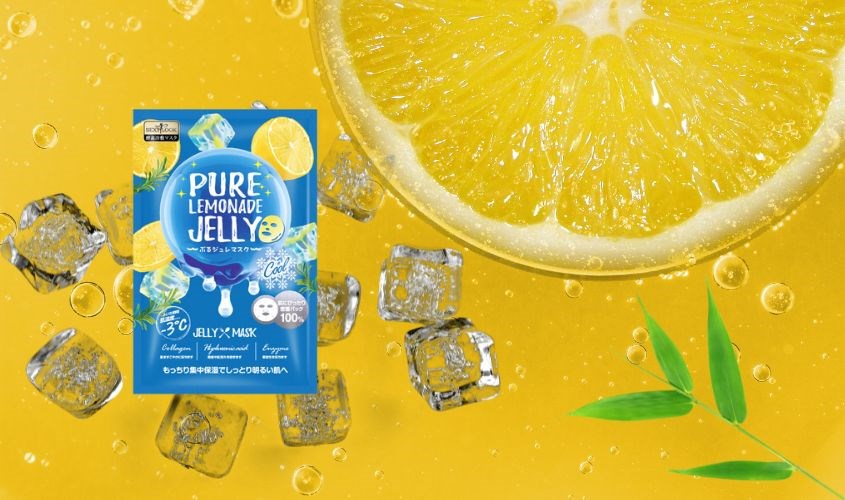 Mặt nạ thạch jelly Chanh cấp ẩm, làm mát da SexyLook Pure Lemonade 38 ml (hộp 3 miếng)