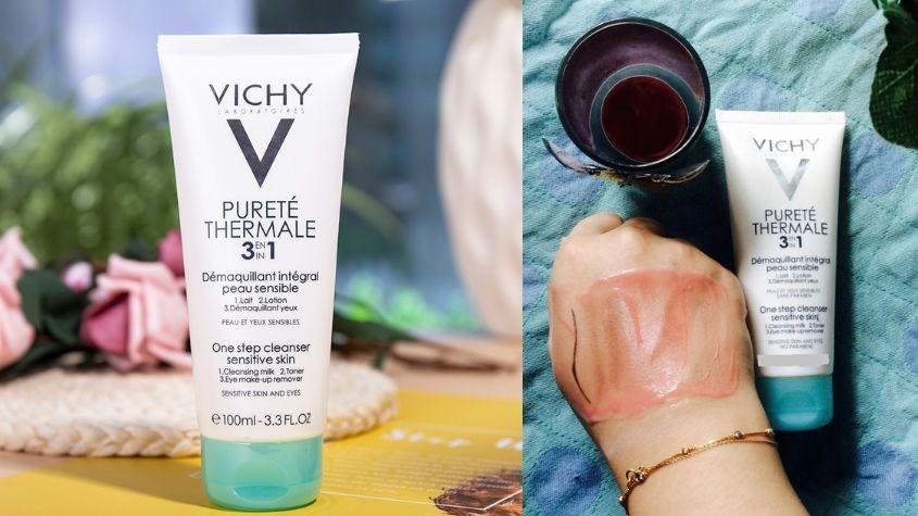Sữa rửa mặt Vichy 3 in 1 One Step Cleanser