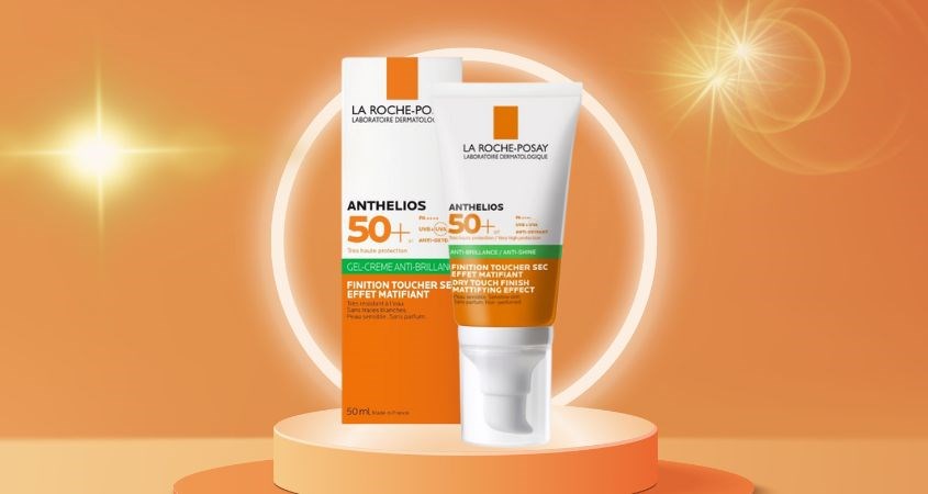 Kem Chống Nắng Không Màu Kiểm Soát Dầu La Roche-Posay Anthelios Dry Touch Gel-Cream SPF 50+ UVB & UVA 50ml