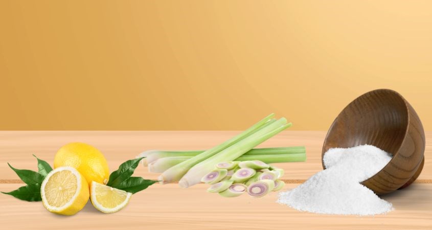 Xông mặt bằng nước muối sả  