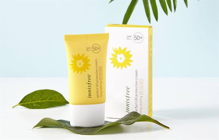 Kem chống nắng cho da khô Innisfree Perfect UV Protection Cream Long Lasting Dry Skin SPF50+ PA+++