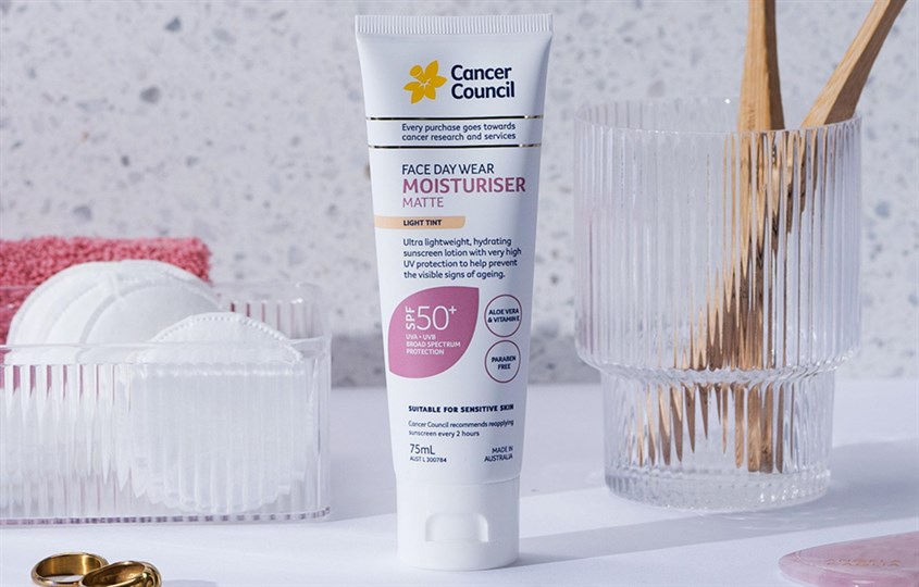 Kem chống nắng cho da khô Cancer Council Face Day Moisturizer Matte Invisible SPF50+ PA++++