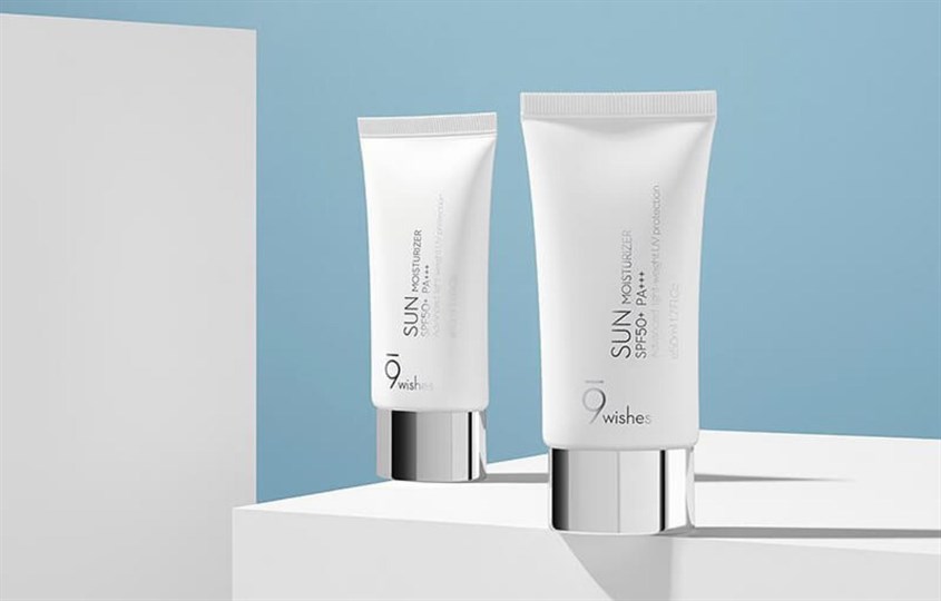 Kem chống nắng chống lão hóa và dưỡng trắng 9 Wishes Sun Moisturizer