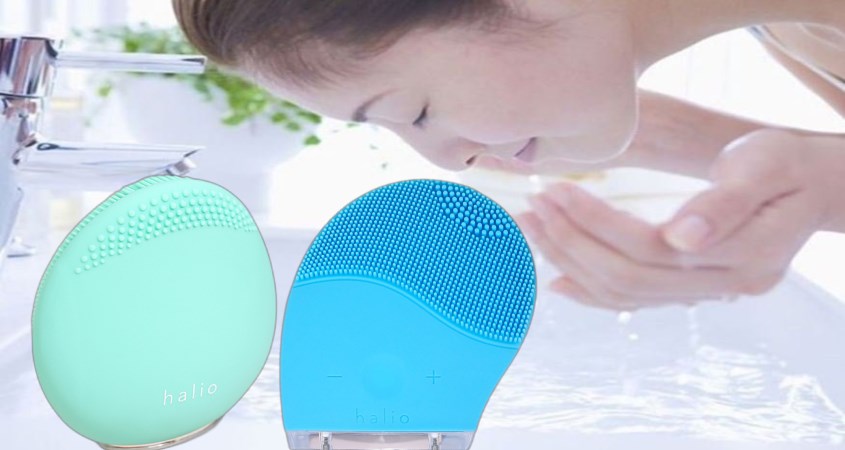 Máy rửa mặt và massage Halio Sky Blue