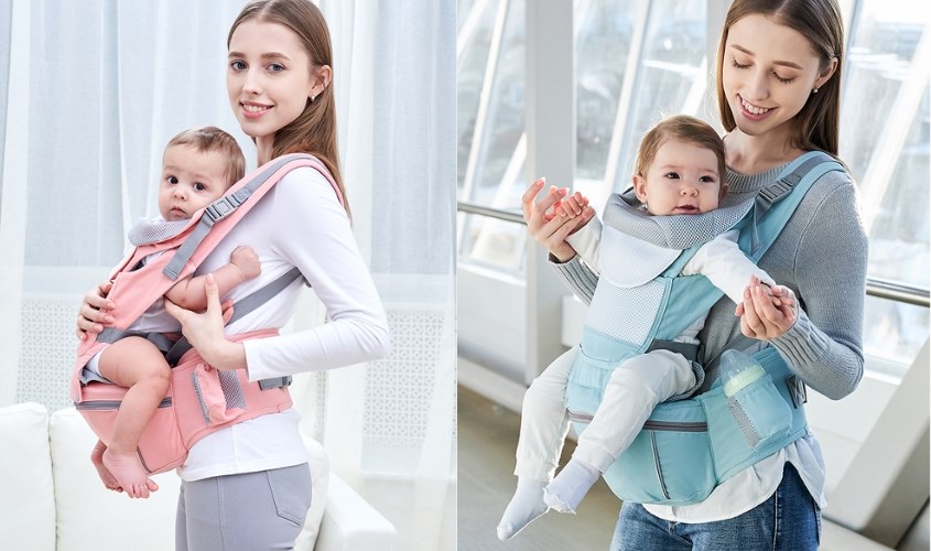 Địu em bé 8 tư thế Galena GA-C01 - Màu ngẫu nhiên (0 - 3 tuổi)