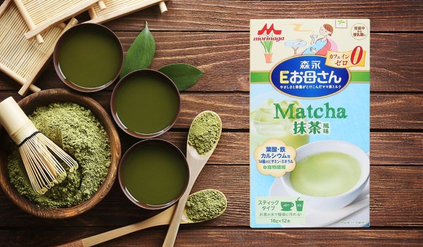 Sữa bầu Morinaga vị trà xanh