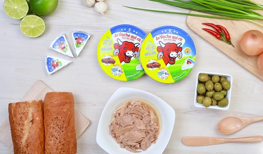 Ăn phô mai con bò cười đúng cách sẽ không gây tăng cân