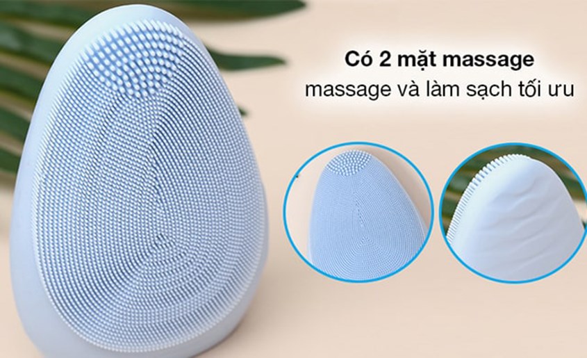 Máy rửa mặt và massage Emmié Sky Blue