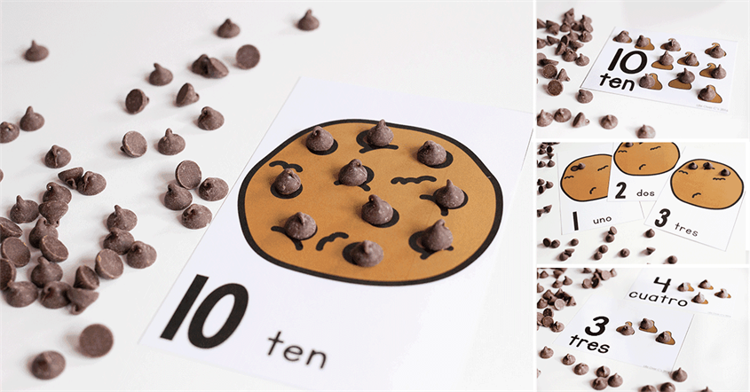 Cha mẹ có thể cùng đồng hành tập đếm cùng trẻ. Nguồn ảnh: Life Over C