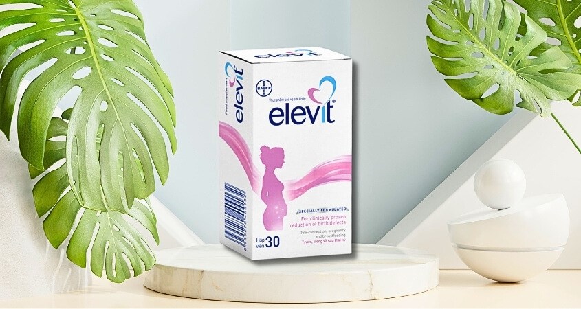 Viên uống Elevit bổ sung vitamin và khoáng chất 30 viên