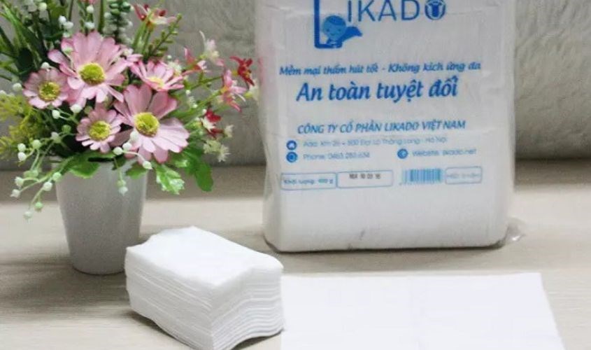 Khăn vải khô có thể tẩy trang cho da