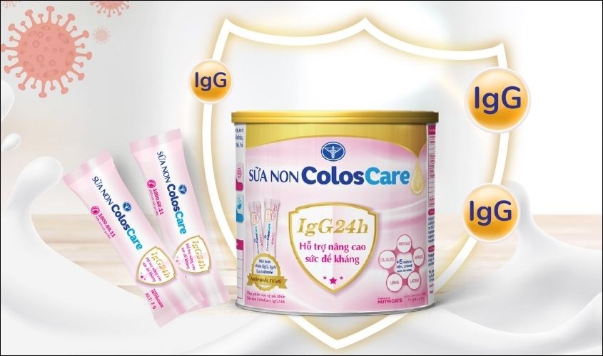 Sữa non Coloscare từ thương hiệu NutriCare Việt Nam