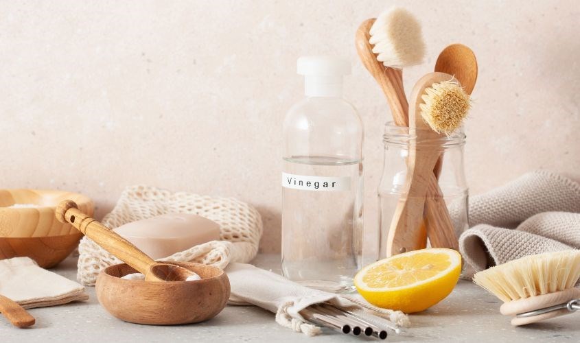 Khử mùi hôi bình sữa cho trẻ sơ sinh bằng giấm