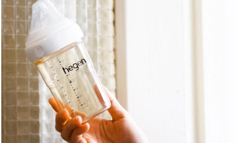 Bình sữa nhựa PPSU Hegen cổ rộng 240 ml 