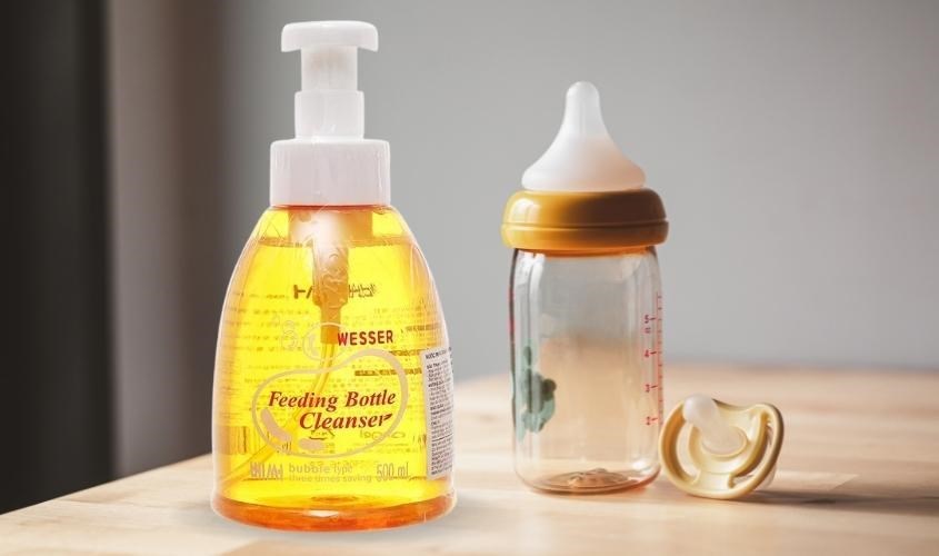 Nước rửa bình sữa Wesser chai 500 ml