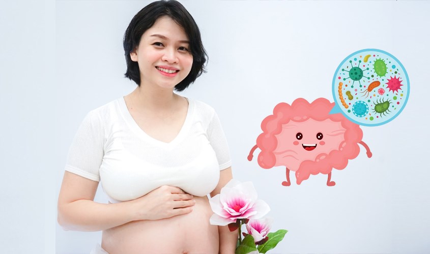 Sữa bầu Dielac Mama Gold giúp mẹ giảm táo bón