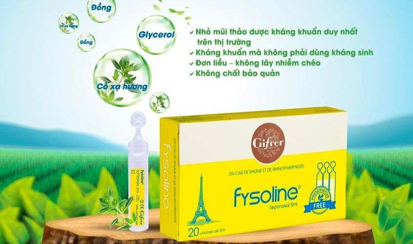 Dung dịch Fysoline Septinalsal 20 ống