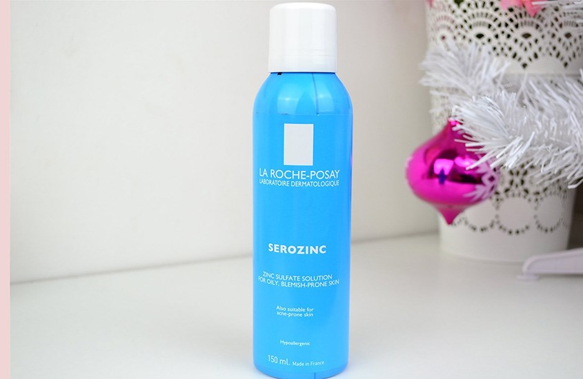 Xịt khoáng La Roche-Posay SerozinC làm dịu da, ngăn ngừa mụn